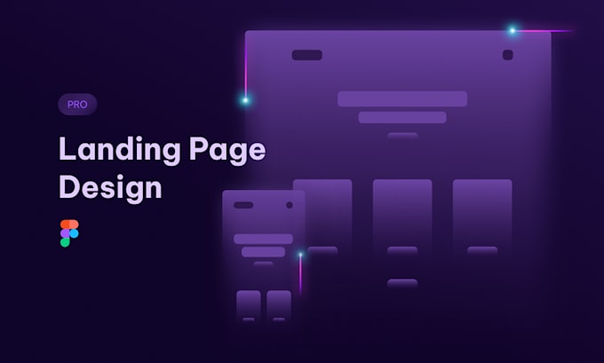 design your landing page UI UX