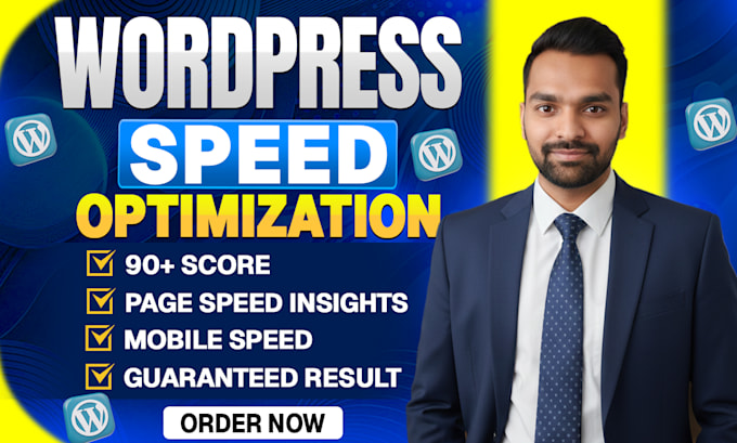 wordpress website speed optimization and increase page speed score