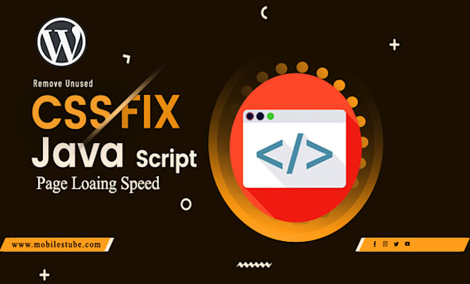fix unused CSS and javascript from wordpress