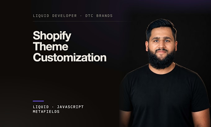 be your shopify developer for theme customization