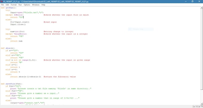 Do your python programming tasks by Jdishara | Fiverr