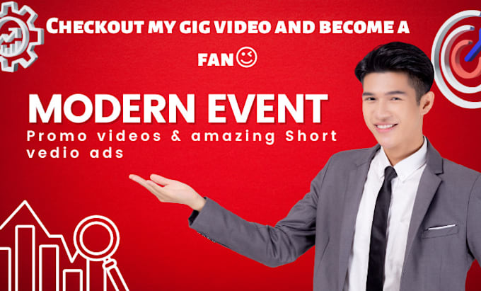 Create modern event promo video and amazing short video ads by Anemaz16 ...