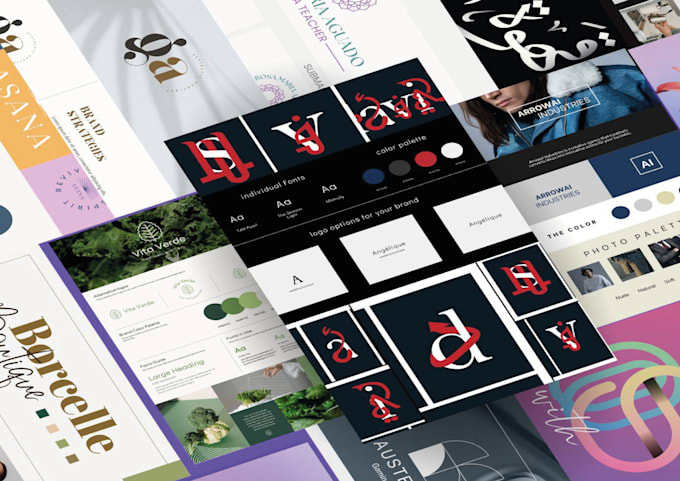 design an amazing arabic and english logo