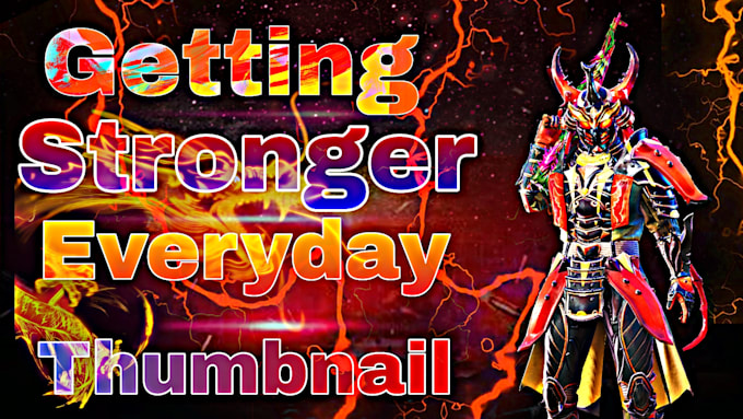 Design a eye catching attractive gaming thumbnail by Ahm_designers | Fiverr