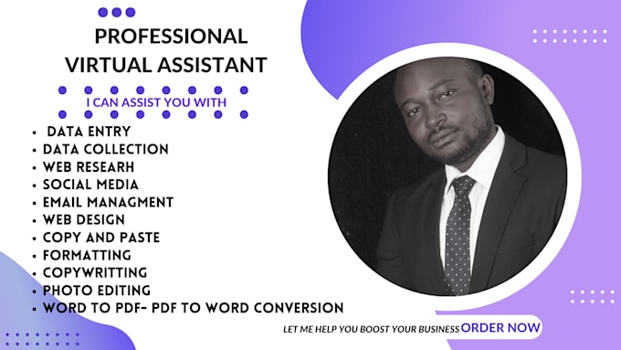 be your committed professional virtual assistant