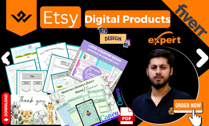 design etsy digital products