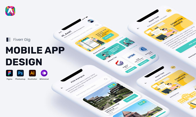 Design mobile app ui ux in figma by Arrkadabra22 | Fiverr