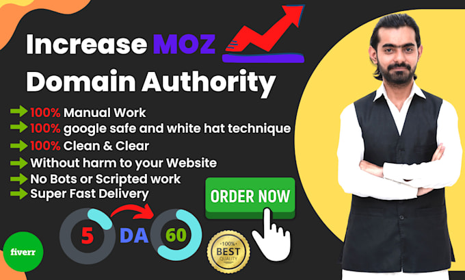 increase website domain authority, moz da 0 to 50 plus, increase dr, ahref dr,