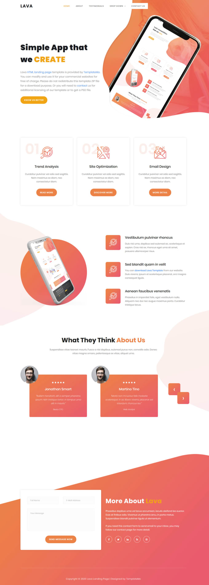 Create best and attractive ui by using html,css,bootstrap,js by ...