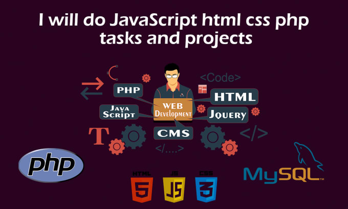 Do php, html, css, javascript, website design, website development and ...