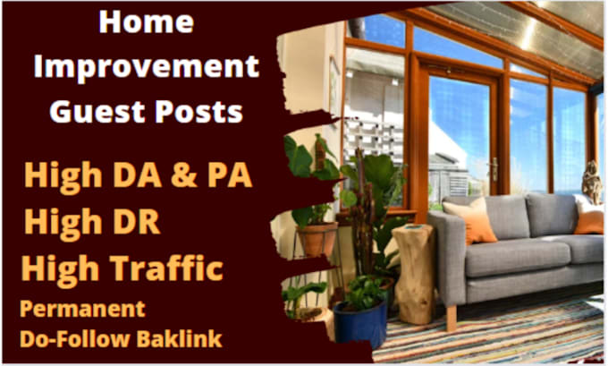 home improvement guest posts on high authority home improvement blogs