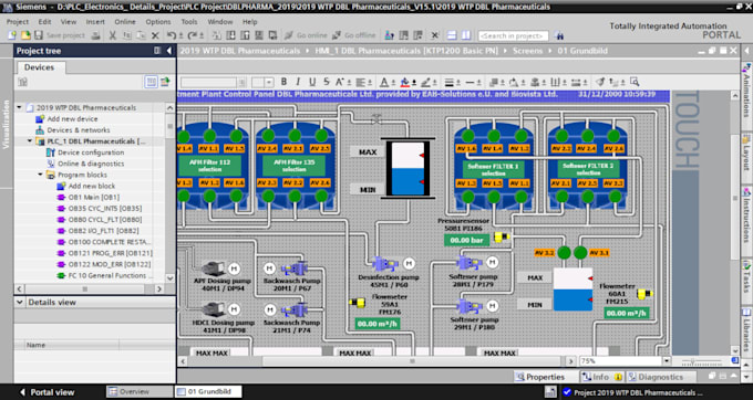 program siemens plc 1200 1500 hmi