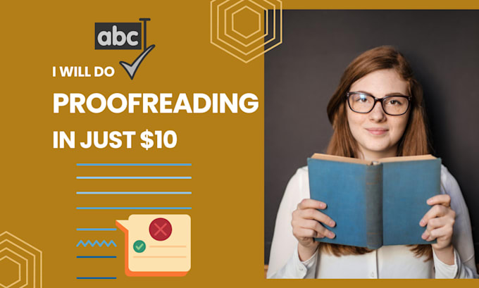 proofread and edit your document professionally