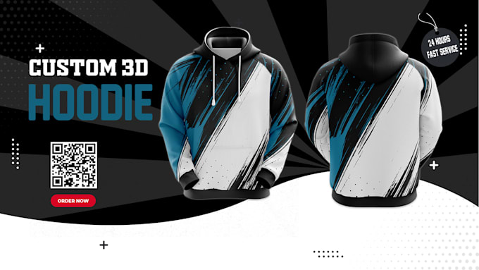 design 3d realistic hoodie mockups and manufacture