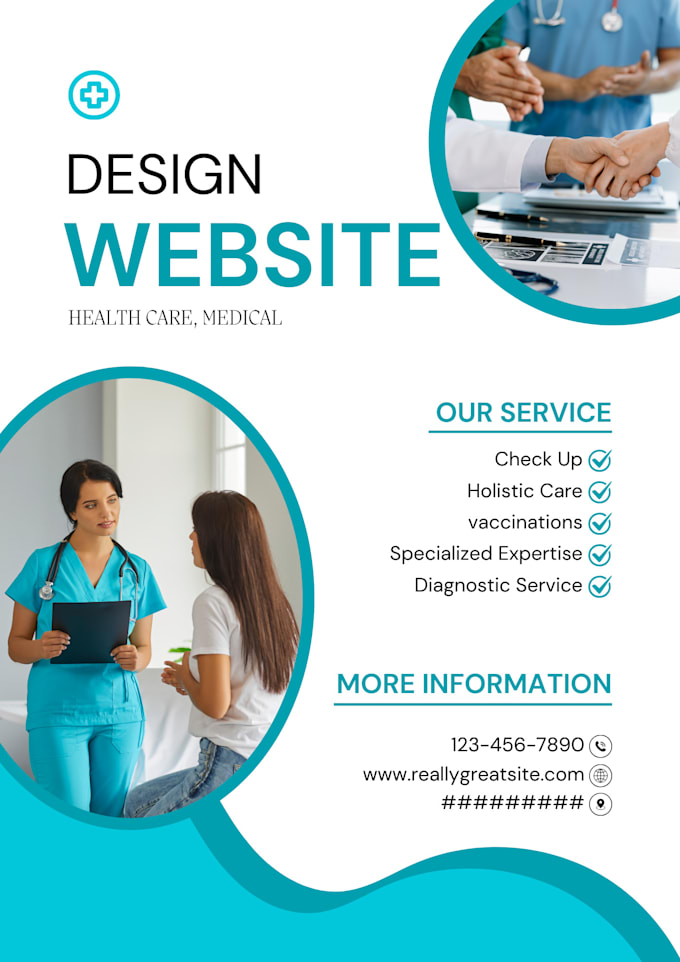 create a wordpress healthcare and medical website
