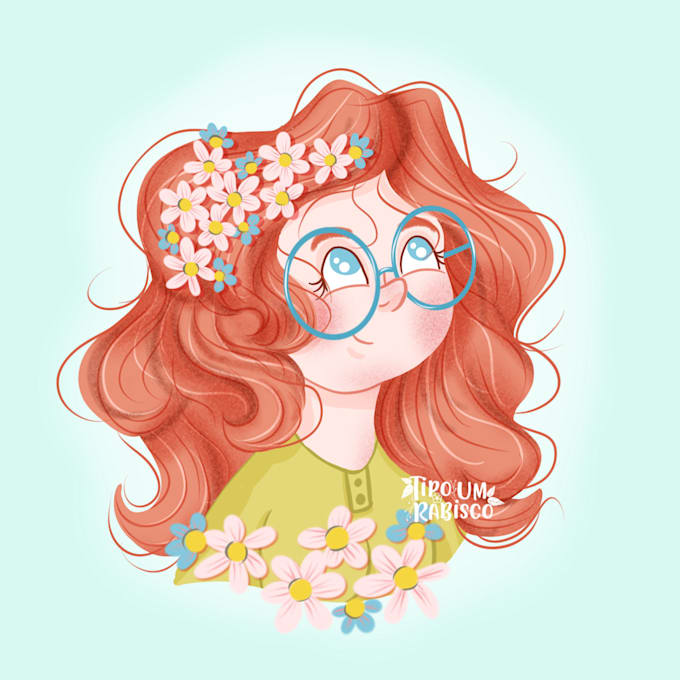 draw your portrait in disney style