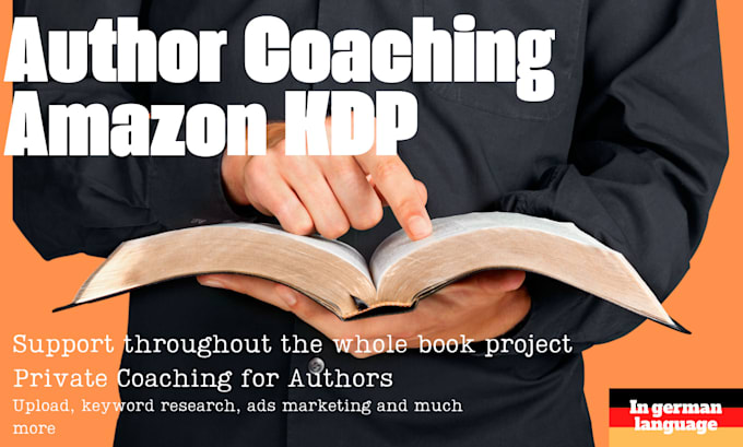 coach authors throughout there whole book project for amazon KDP