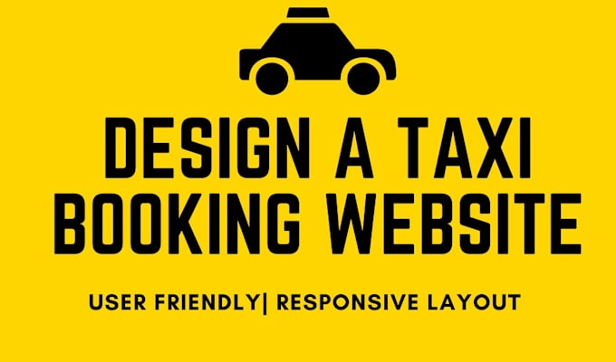design a taxi booking website