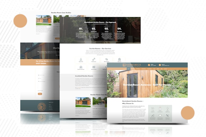 develop a responsive, fast, secure, SEO wordpress website