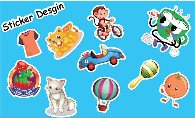 Design cute animal emoticons, stickers, mascots by Saeed_artist | Fiverr