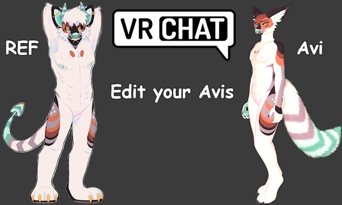 edit your vrchat avatars