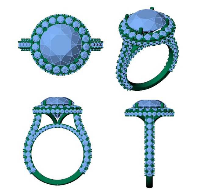create jewelry 3d design
