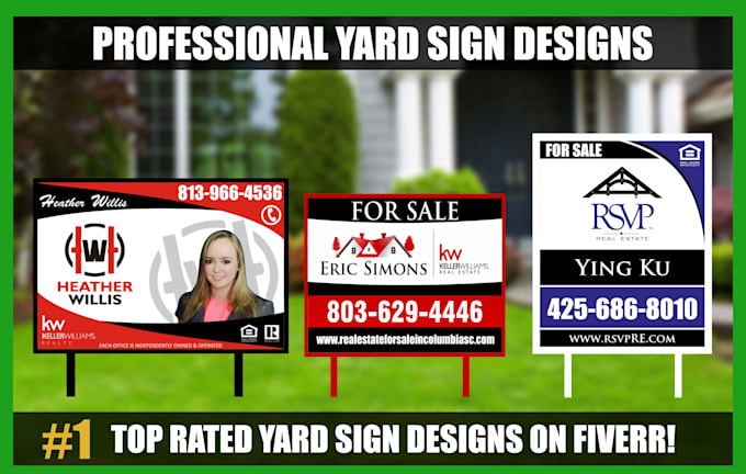 design professional yard sign