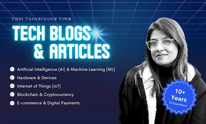 write high quality tech article or blog post