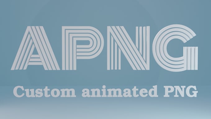 make apng for your website, game etc