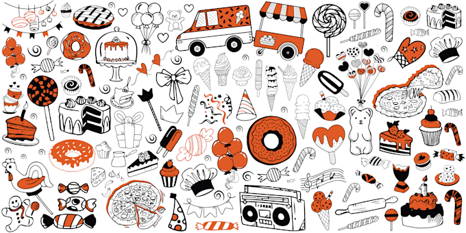 design creative wall art, mural, decal, doodle in 24 hours