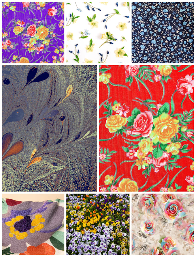 Create floral pattern design by Mrgraphite110 Fiverr