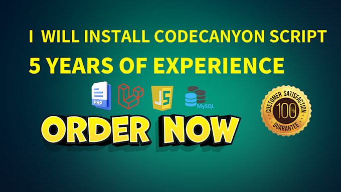 install codecanyon script and fix any bug
