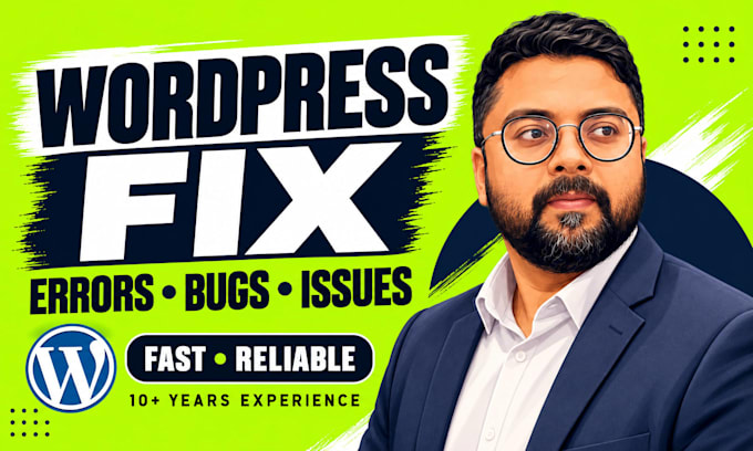 fix wordpress issues, errors, and elementor bugs