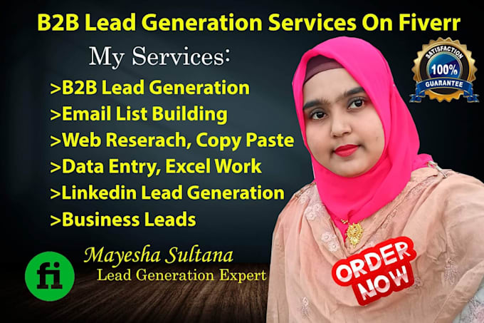 provide b2b lead generation any targeted industry