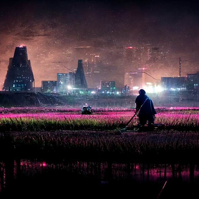 create you a fantasy art image, world, landscape