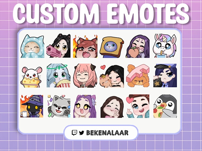 make emotes for streaming