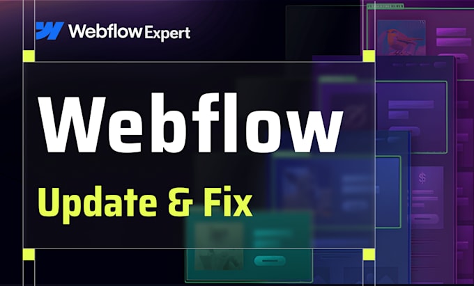 Fix, and optimize your webflow website design, template, seo, and ...