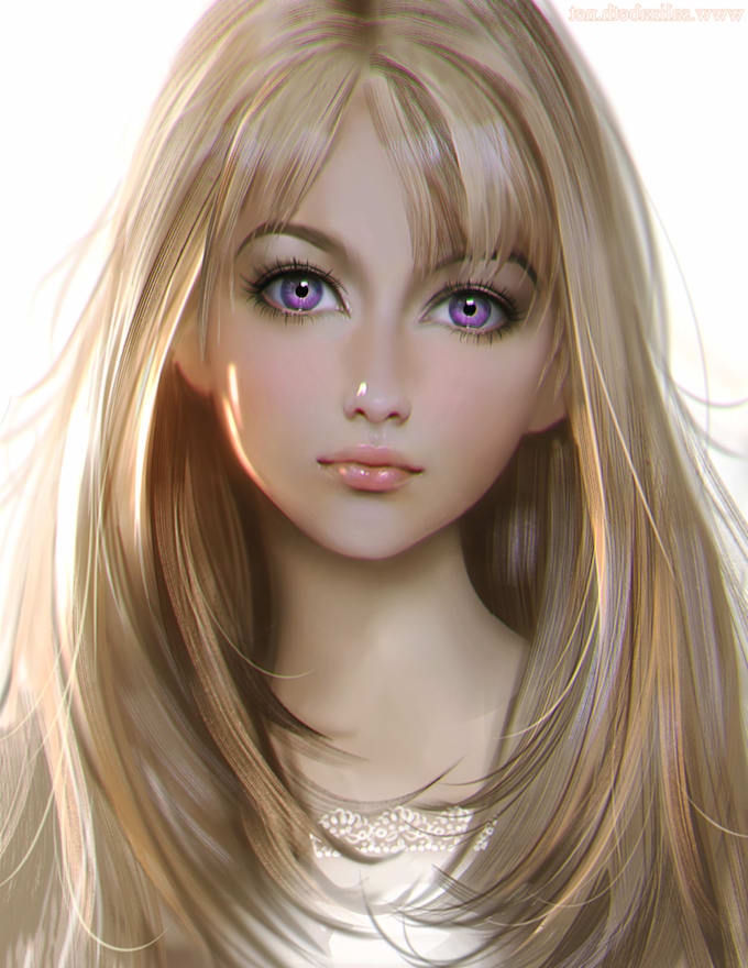 Draw anime portrait from your photo by Camisor Fiverr