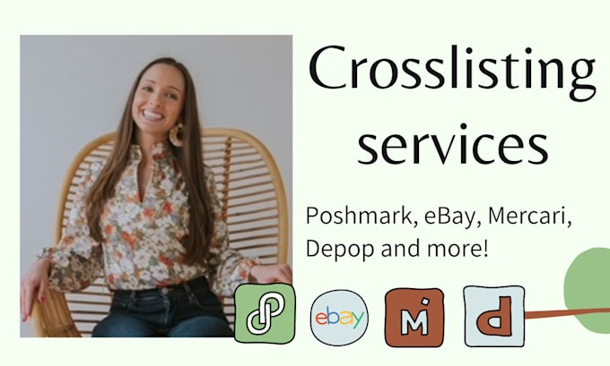 crosslist your items on poshmark, ebay, mercari, depop, and more