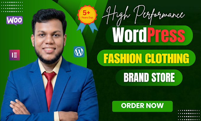 build a high performance fashion clothing brand store with woocommerce