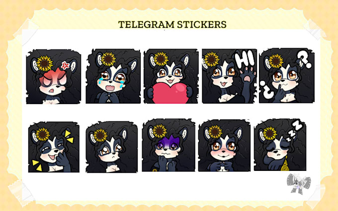 custom stickers for telegram