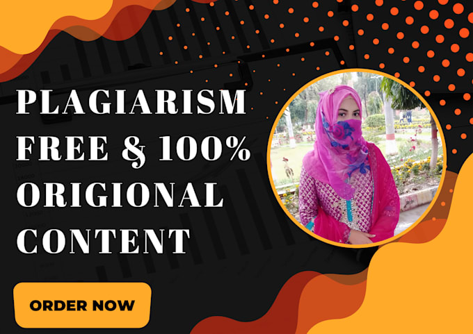 make plagiarism free and unique any content