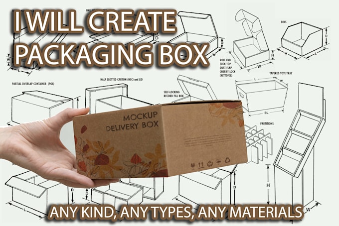 create your product packaging box any type and any kind