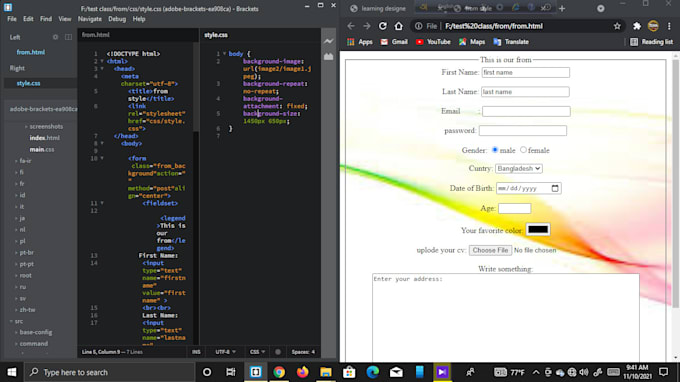 Im must good html css javascript and bootstrap by Sahaalamkhan | Fiverr