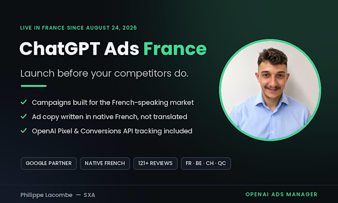 launch your chatgpt ads campaign on openai ads manager for france