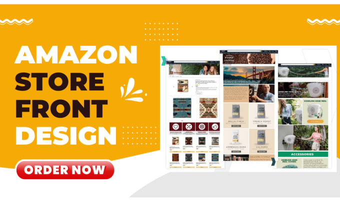 Design amazon storefront and amazon brand store by Amzstudio45 | Fiverr