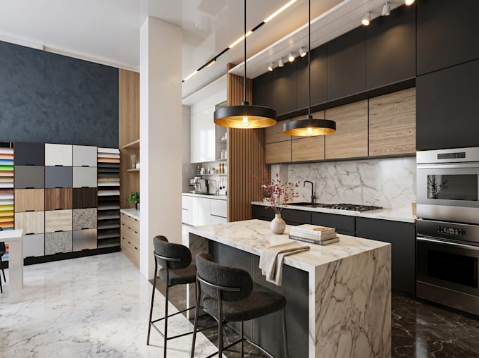 do stunning 3d interior and exterior visualization for your home or building