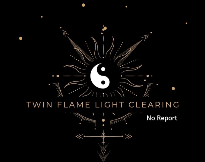 do a twin flame light energy clearing with no report