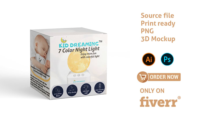 do custom box dieline and box packaging design