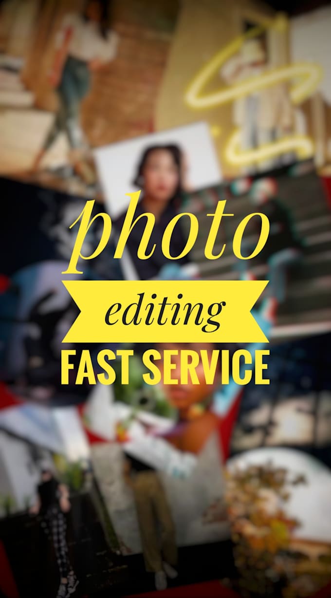do photo editing with in 24 hrs